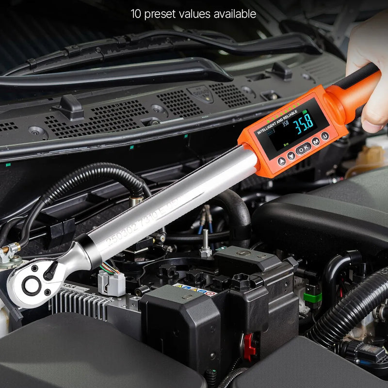 VEVOR Digitālo momentslēdžu komplekts 2 gab., 12,5 mm un 9,5 mm piedziņa, 72 zobu