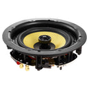 VEVOR 200 mm griestu skaļrunis, 200 W, iebūvējams griestos vai sienā, ar 8 Ω impedanci un 89 dB jutību, piemērots mājai — virtuvei, dzīvojamai istabai, guļamistabai vai pārsegtām āra terasēm, viengabala