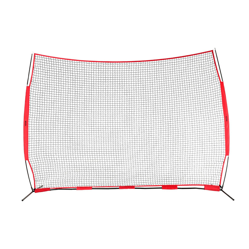 VEVOR aizsargtīkls ar barjeru, 366x274 cm – pārnēsājams treniņu tīkls ar somu, drošības ekrāns beisbolam, softbolam, lakrosam, futbolam un hokejam, piemērots lietošanai pagalmā un sporta treniņiem