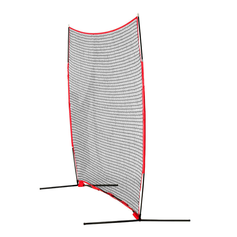 VEVOR aizsargtīkls ar barjeru, 366x274 cm – pārnēsājams treniņu tīkls ar somu, drošības ekrāns beisbolam, softbolam, lakrosam, futbolam un hokejam, piemērots lietošanai pagalmā un sporta treniņiem
