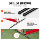 VEVOR Aizsargtīkls ar Barjeru 488x305 cm – Pārnēsājams Sporta Tīkls ar Pārnēsājamo Somu, Aizsargekrāns Beisbolam, Softbolam, Lakrosam, Futbolam un Hokejam, Piemērots Pagalmam un Treniņiem