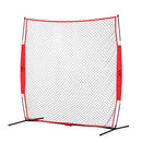 VEVOR 2,13 x 2,13 m Pārnēsājams Aizsargtīkls Sportam ar Pārnēsājamo Somu, Piemērots Beisbolam, Softbolam, Lakrosam, Futbolam un Hokejam