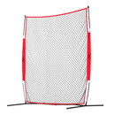 VEVOR 2,13 x 2,13 m Pārnēsājams Aizsargtīkls Sportam ar Pārnēsājamo Somu, Piemērots Beisbolam, Softbolam, Lakrosam, Futbolam un Hokejam