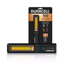 Duracell Led lukturis 500L, IPX4, AA komplektā, ar magnētu