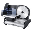 VEVOR 180W Elektriskais Gaļas Sagriezējs, 19 cm, Gaļas, Maizes un Siera griešanai