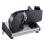 VEVOR 180W Elektriskais Gaļas Sagriezējs, 19 cm, Gaļas, Maizes un Siera griešanai