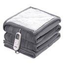 VEVOR elektriskā sega 130 × 160 cm, mīksts flaneļa pleds ar sildīšanas funkciju, ideāli piemērota dāvanai vecmāmiņai