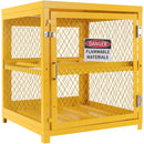 Horizontāls propāna balonu uzglabāšanas skapis, ietilpība 4×15 kg