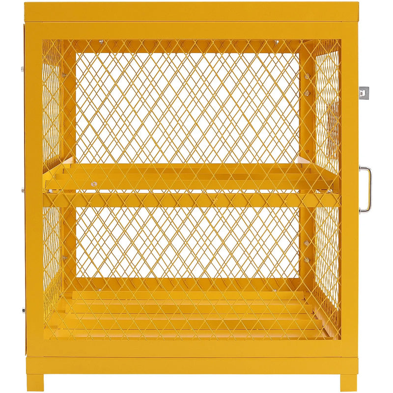 Horizontāls propāna balonu uzglabāšanas skapis, ietilpība 4×15 kg