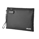 VEVOR ugunsdroša dokumentu soma ar 1000 °C karstumizturību, uguns- un ūdensnecaurlaidīgu pārklājumu, slēdzeni un pārnēsājamu dizainu, piemērota dokumentu, pasu un svarīgu failu drošai uzglabāšanai mājās, birojā vai ceļojumā