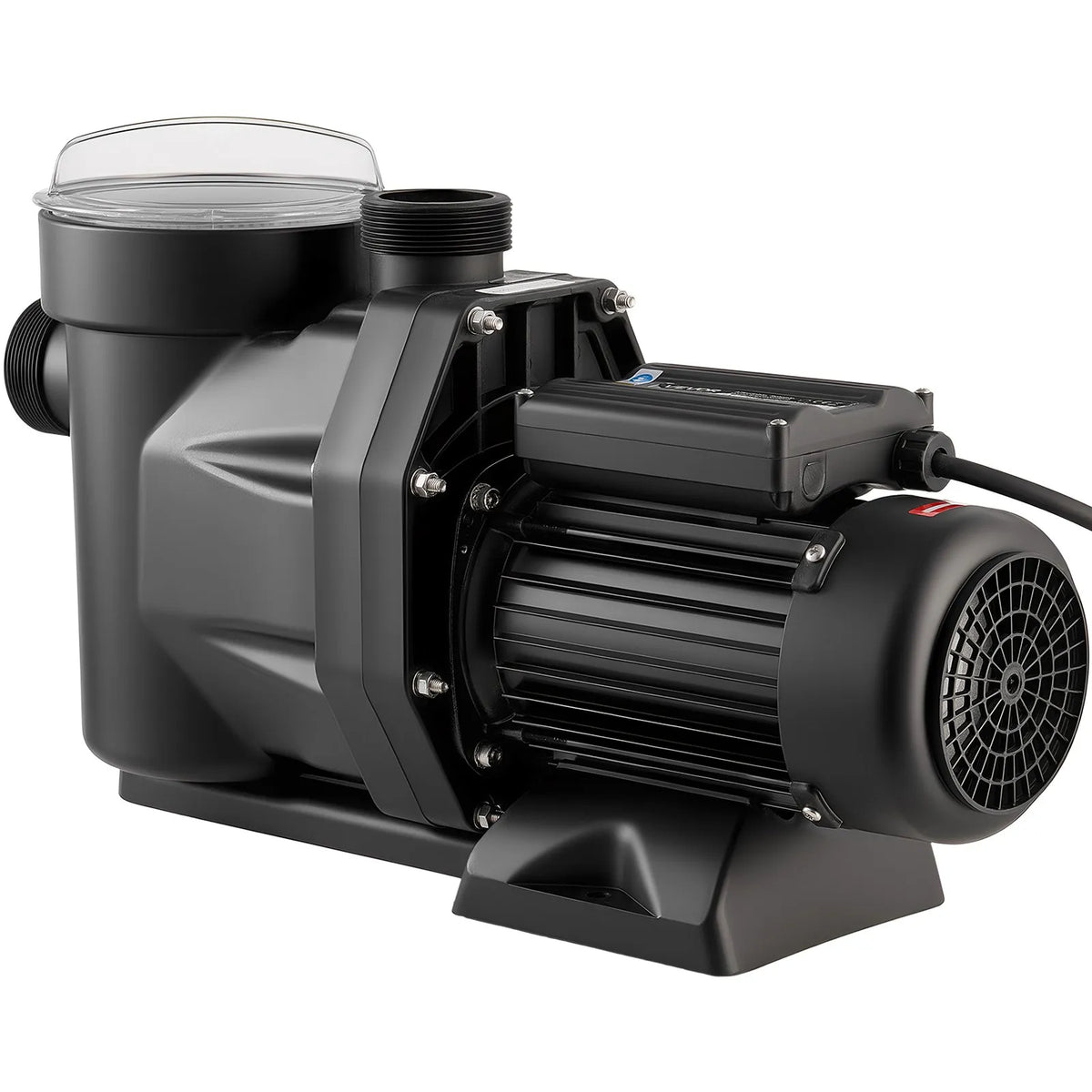 VEVOR baseina sūknis 1300 W, līdz 28 800 l/h, 220–240 V, 2850 apgr./min, 17 m pacēlums, ar 24 h taimeri un filtra grozu, virszemes un iegremdētiem baseiniem, spa