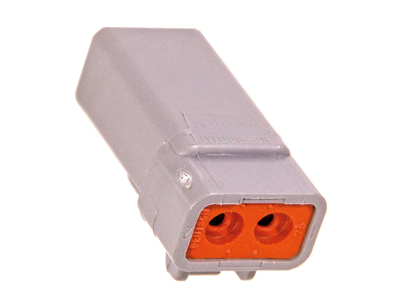 Deutsch štekeris, pelēks, 2-pin DTP