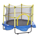 152 cm bērnu batuts ar drošības tīklu, basketbola grozu un jūras bumbiņām, mini batuts mazuļiem iekštelpām un ārtelpām, dzimšanas dienas dāvana bērniem no 3 gadiem         Jautāt ChatGPT