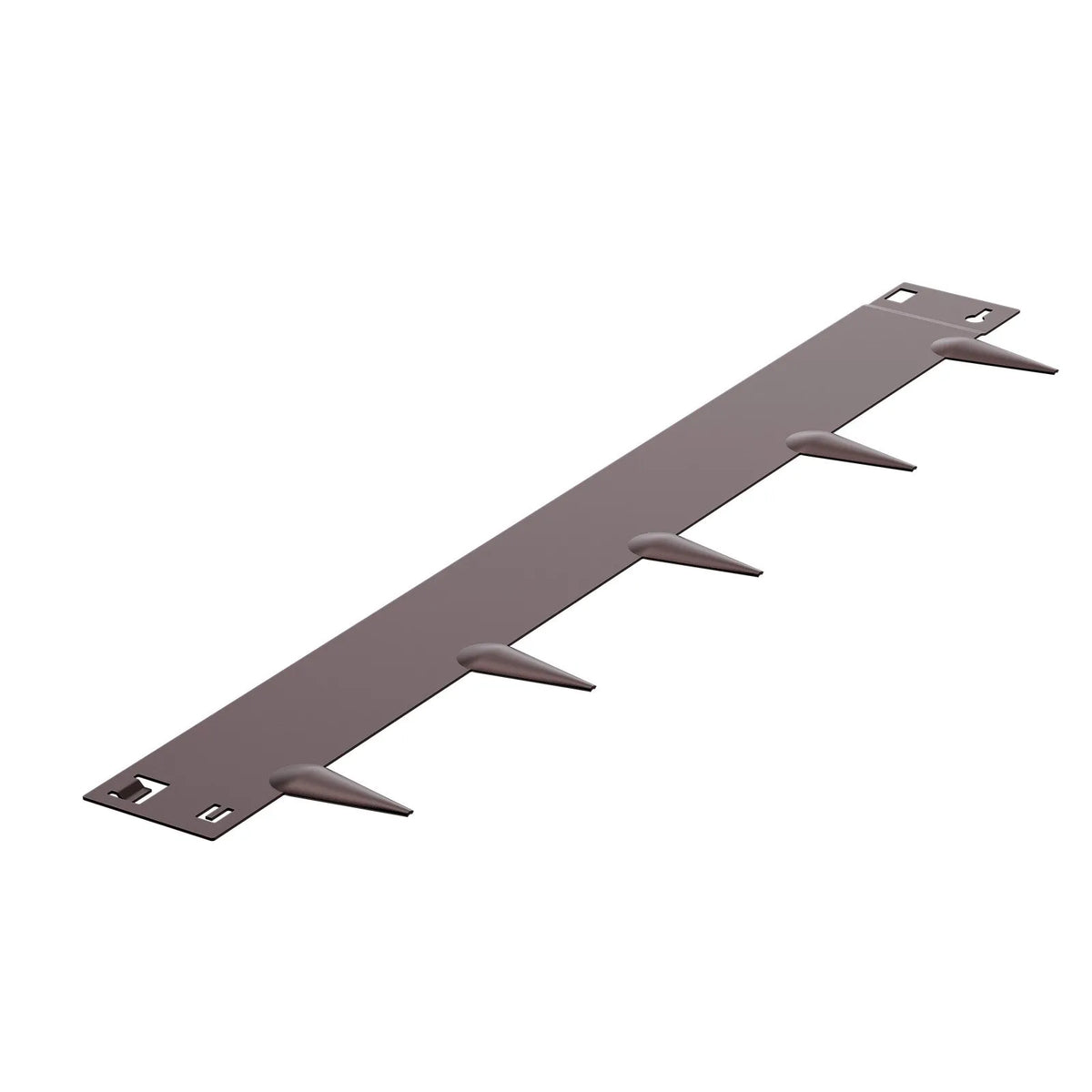 VEVOR Tērauda dārza apmale 5 gab., 990 x 100 mm, rūsas izturīga metāla zāliena un dobju apmale, lokāma smaga tipa apmales lenta dārzam, puķu dobēm un celiņu norobežošanai, brūna