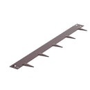 VEVOR tērauda dārza apmale, 5 gab., 990 × 76 mm pret koroziju izturīga metāla ainavu apmale, lokāma dārza apmales mala, izturīga zāliena apmale, viegli uzstādāma puķu dobju, pagalma un celiņu atdalīšanai, brūna