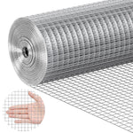 Metāla siets 12,7 mm, 61 × 762 cm, 19 Ga karsti cinkota stieple ruļļos, vistas žogs, trušu būriem, dārzam un aizsardzībai pret grauzējiem