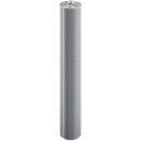 Metāla siets 6,35 mm, 1,22 × 30,5 m, 23 Ga stieple ruļļos, vistas žogs