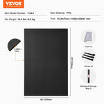 VEVOR Vingrošanas paklājiņš – neslīdošs jogas paklājiņš trenažieru zālei, fitnesam, pilatēm un vingrinājumiem (1,8 × 1,2 m)