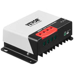 VEVOR 50A MPPT solar charge controller, 12V/24V auto DC input, solar panel controller with Bluetooth module, 98% charging efficiency, suitable for AGM, Gel, Flooded and Lithium batteries