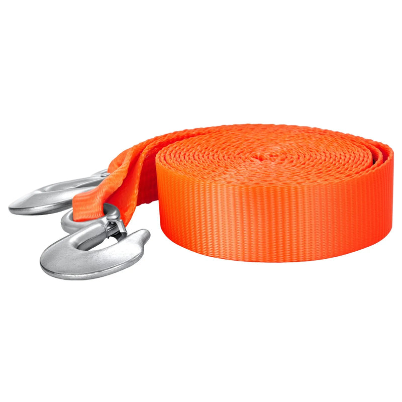 VEVOR Vilkšanas troses siksna 7 711 kg 6,1 m ar 2 āķiem