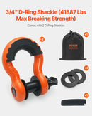 Автомобильный буксировочный ремень 16 329 кг 6,1 м для аварийных тяжелых работ