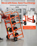 Vadu ruļļu statīvs ar 11 stieņiem — kabeļu turētājs rūpnieciskai un elektropreču tirdzniecības lietošanai