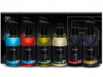 DETURNER DETAILING SET - autode puhastuskomplekt 6x250ml. Komplekti kuuluvad sisepuhastusvahend, interjööri kaitsevahend, rehvipoolaine, keraamiline vaha, klaaspuhastusvahend ja nanovaha.
