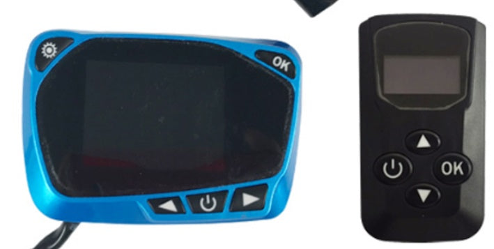 Krāsains displejs ar pulti priekš 5-8kW krāsniņām(Vevor dīzeļa sildītajiem)