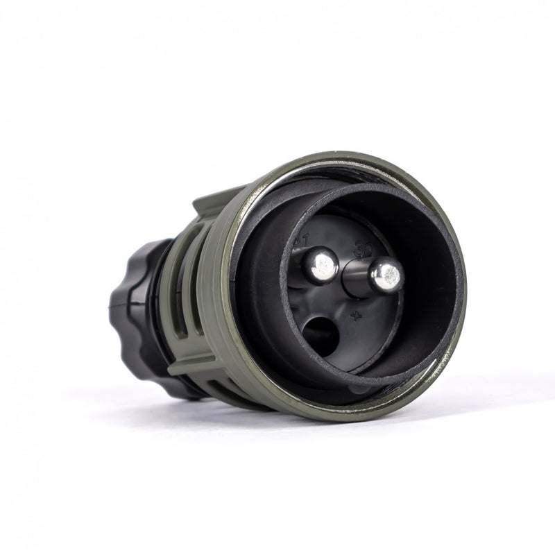 NATO tipa 2 kontaktu spraudnis, 24 V, 135 A