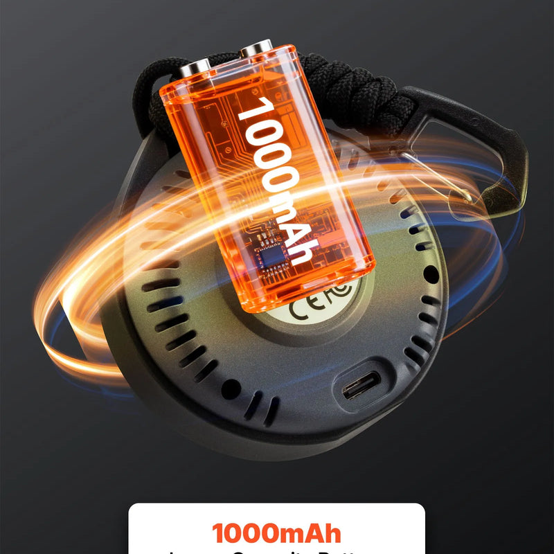 VEVOR oglekļa dioksīda (CO₂) monitors ar temperatūras un mitruma displeju, CO₂ kontrolieris ar 4,57 m NDIR sensora kabeli, pārnēsājams CO₂ sensors lietošanai ārā, mājās, birojā un automašīnā