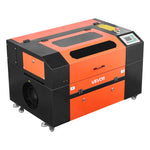VEVOR 50 W CO₂ lāzera gravēšanas un griešanas iekārta, darba laukums 500 × 300 mm, ar 4 virzienu gaisa asistenci, savietojama ar LightBurn, CorelDRAW un RDWorks, piemērota kokam, akrilam un stiklam