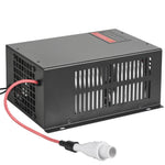VEVOR CO2 Lāzera Barošanas Avots 60W Lāzera Caurulei, Ar Pastāvīgās Strāvas Aizsardzību, Atvērtās Ķēdes Aizsardzību, Ātru Siltuma Izkliedi, Saderīgs ar Dažādiem Lāzera Gravēšanas un Griešanas Zīmoliem