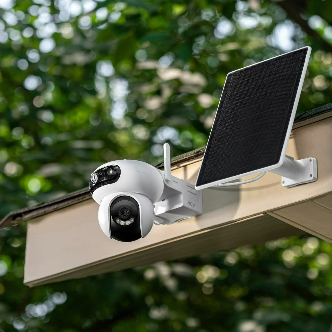 EZVIZ HB90x - 4G + WIFI Dual-Lens All-Day Recording  kamera + 8W saules panelis