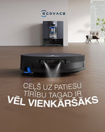 Putekļu sūcējs Robots Ecovacs DEEBOT X12 OmniCyclone, 22000Pa, FocusJet, TruePass, TruEdge 3.0