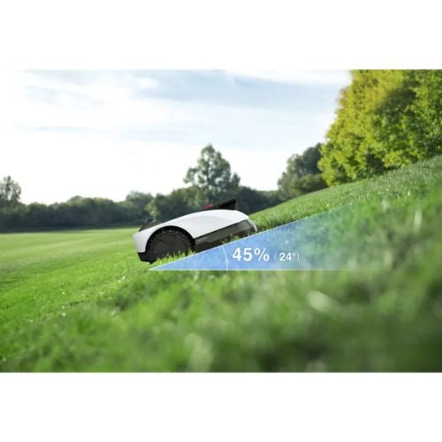 1200m_Zāles pļāvējs robots Ecovacs GOAT O1200 LiDAR PRO Care Kit, 18V, HoloScope 360 Dual-LiDAR, TruEdge Trimmer
