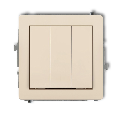 1+1+1 lülitusmehhanism DECO, z/a, IP20,