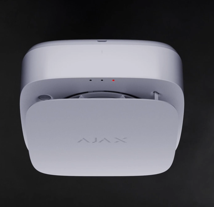 Bezvadu dūmu detektors Ajax FireProtect 2AC (HEAT/SMOKE) Balts