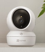 EZVIZ H6C, 5 Мп, Wi-Fi, распознавание людей, ночное видение, белый — Умная домашняя камера