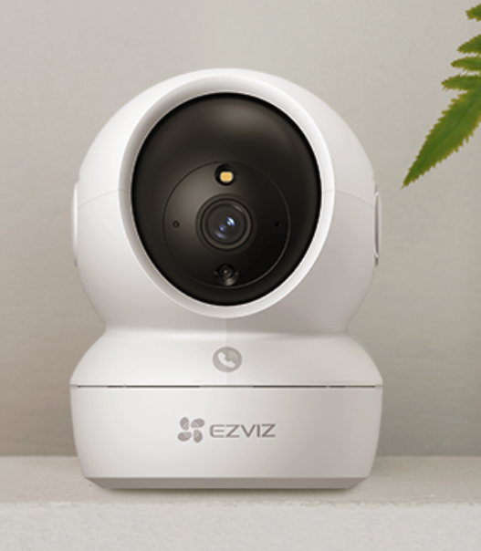 EZVIZ H6C, 5 Мп, Wi-Fi, распознавание людей, ночное видение, белый — Умная домашняя камера