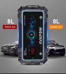 Автомобильный стартер Avapow A9 PRO, 12 В, 2500 А, автомобильный аккумулятор, беспроводная зарядка, мощность 16000 мАч