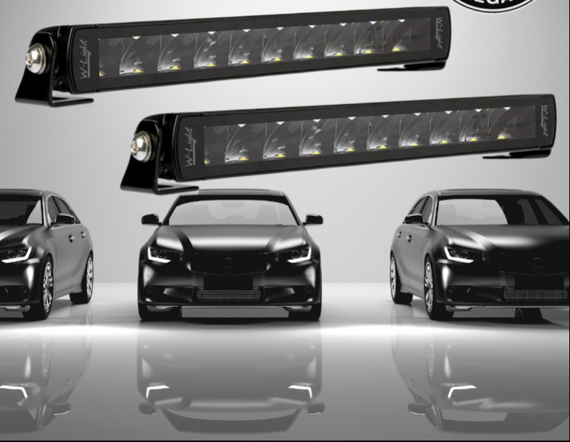 2x pair of LED auxiliary lamps TA_W-LIGHT 11-32V 42W IMPULSE LED driving beam, R149, R10