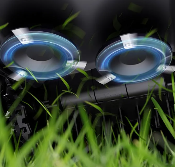 !Ecovacs GOAT A1600RTK zāles pļaušanas robots Bez ierobežojošo vadu, piemērots 1600m2 400m2/h, RTK+3D-ToF+Camera, ar 2 asmeņu blokiem (orbex)