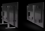 AENO Infrasarkanais + Konvekcijas sildītājs | 500W | 60–120 °C | Wi-Fi vadība Melns