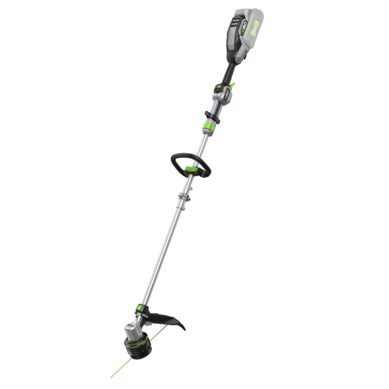 EGO Power+ ST1610E-T 56V akumulatora zāles trimmeris, 40cm, bezoglīšu motors, Line IQ, Powerload, teleskopisks kāts, 3500–5500 apgr./min., bez akumulatora un lādētāja