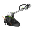 EGO Power+ ST1610E-T 56V akumulatora zāles trimmeris, 40cm, bezoglīšu motors, Line IQ, Powerload, teleskopisks kāts, 3500–5500 apgr./min., bez akumulatora un lādētāja