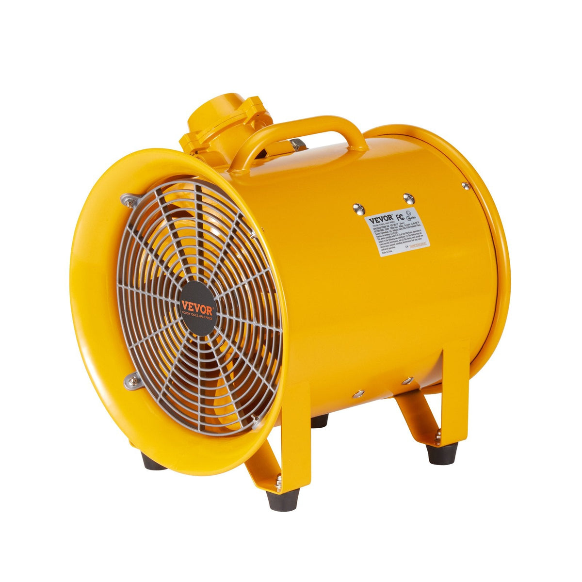 VEVOR 406.4mm Izplūdes Ventilators Pūtejs ar 5m Strāvas Vadu - Pārnēsājams Industrijas Ventilators