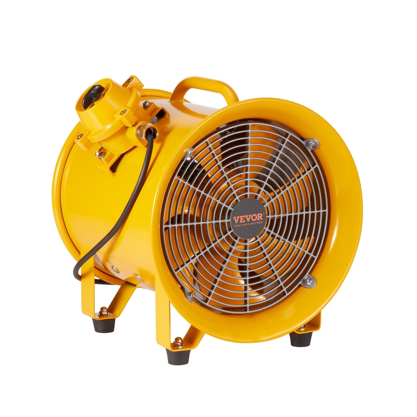 VEVOR 304.8mm Izplūdes Ventilators Pūtejs Pārnēsājams ar 3m Strāvas Vadu - Industrijas Ventilators