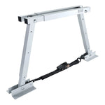 VEVOR universāls RV stabilizators piekabēm un kemperiem, regulējams augstums 304,8–711,2 mm, salokāms, samazina transportlīdzekļa šūpošanos, 1 gab.