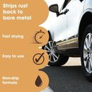 FURNITURE CLINIC RUST REMOVER GEL 250ml - Rust Remover Gel