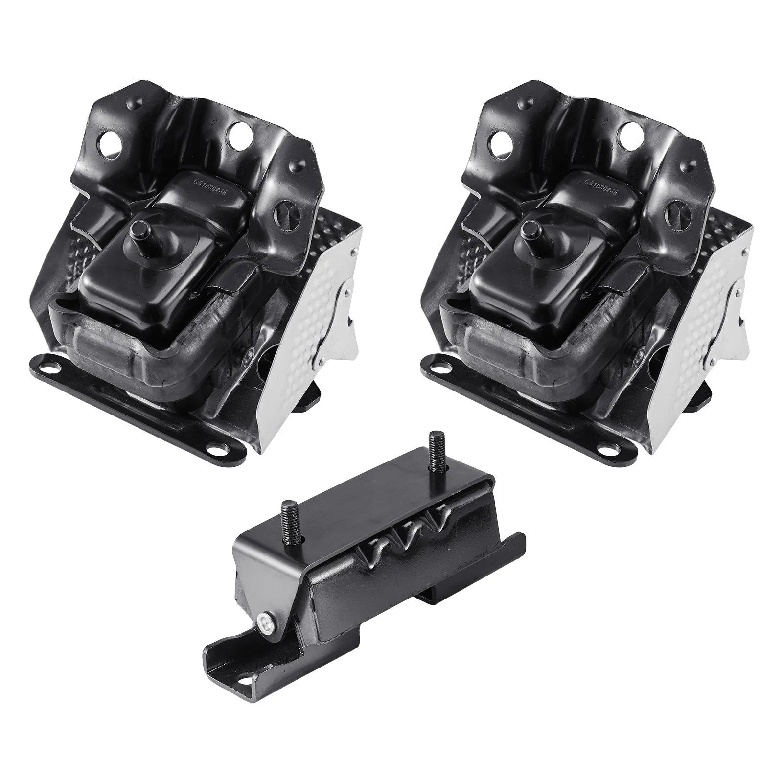 VEVOR dzinēja un transmisijas balstu komplekts, 3 gab., saderīgs ar 2007–2013 Chevrolet Silverado 1500 5.3L V8, OE nomaiņa A5365, A5365, A2638, nodrošina drošu un stabilu balstu.